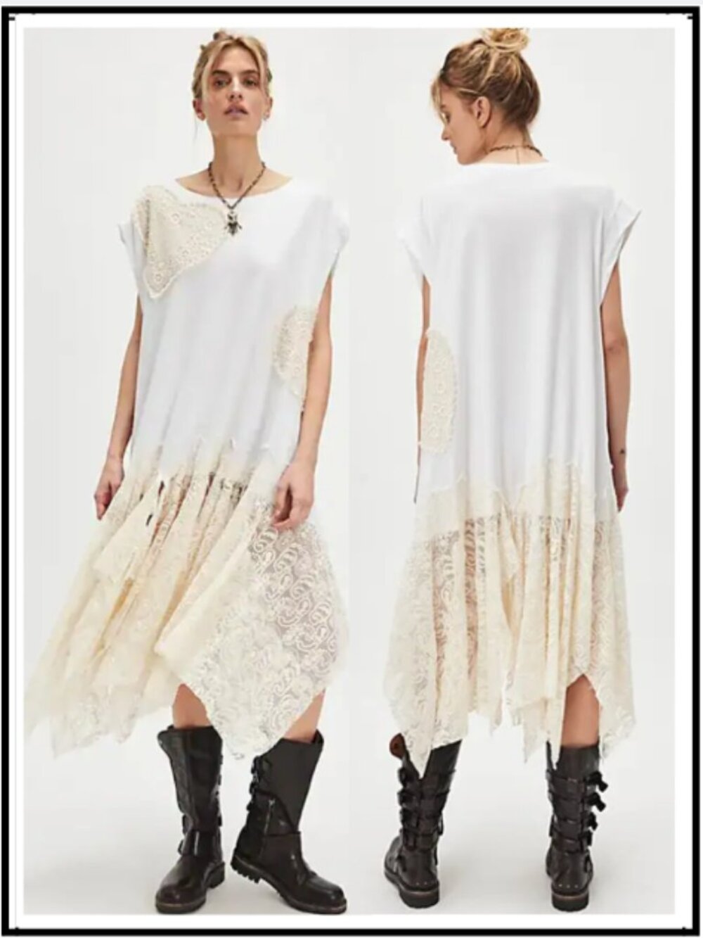 Free People X Tricia Fix Heart Maxi Tee